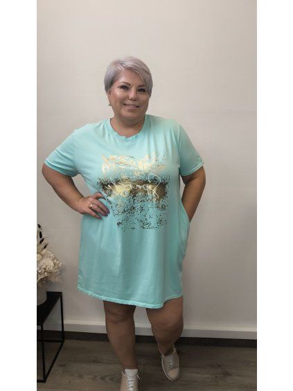 Tunika-šaty plus size