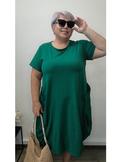 Balonové šaty plus size