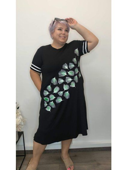 Stylové šaty plus size