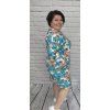Mikinové šaty s kapsami plus size