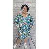 Mikinové šaty s kapsami plus size