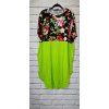 Bavlněné šaty s kapucí plus size