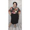 Bavlněné šaty s kapucí plus size