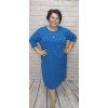 Šaty volnější střih plus size