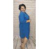 Šaty volnější střih plus size