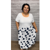 Chladivé šaty plus size