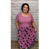 Chladivé šaty plus size