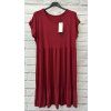 Volánové šaty plus size