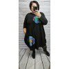 Šaty s tiskem 3D plus size