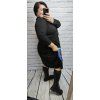 Šaty s tiskem 3D plus size