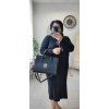 Svetrové šaty plus size