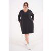 Šaty na chladné období plus size