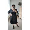 Zavinovací šaty plus size