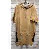 Bavlněná tunika-šaty plus size