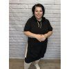 Bavlněná tunika-šaty plus size