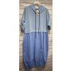 Mikinové šaty plus size