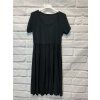 Šaty s pružným vrškem plus size