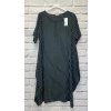 Pruhované šaty plus size