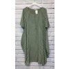 Pruhované šaty plus size