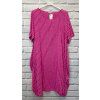 Pruhované šaty plus size