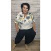 Lněné baggy plus size