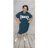 Šaty s kapucí plus size