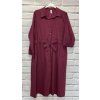 Košilové šaty plus size
