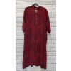 Stylové manžestrové šaty plus size