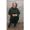 Mikinové šaty plus size