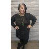 Svetrové šaty plus size
