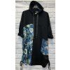 Stylové šaty s kapucí plus size