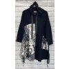 Stylové šaty s kapucí plus size
