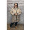 Mírně vyteplená bunda plus size