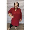 Košilové šaty plus size