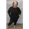 Mikinové šaty plus size