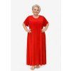 Plisované šaty plus size