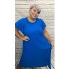 Plisované šaty plus size