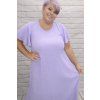 Plisované šaty plus size
