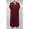 Plisované šaty plus size
