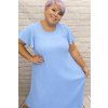 Plisované šaty plus size