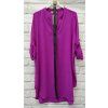 Polyesterové šaty plus size
