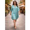 Polyesterové šaty plus size