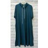 Šaty s kapucí plus size