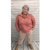 Pohodlné kalhoty plus size