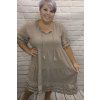 Mušelínové šaty plus size