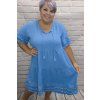 Mušelínové šaty plus size
