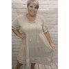 Mušelínové šaty plus size