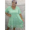 Mušelínové šaty plus size