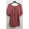 Halenka s tkaničkou plus size