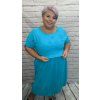 Elegantní bavlněné šaty plus size